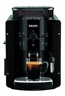 Comparaison de machines à café grain Krups: Essential Noire YY8125FD vs. YY8125FD